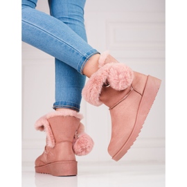 Shelovet roz doamnelor mukluki 2