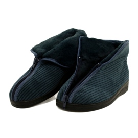 Papuci izolate pentru femei Adanex 27833-FBP7SU Blue Navy albastru 5