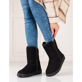 Mukluki Big Star pentru femei KK274618 negru 1 Mukluki Big Star pentru femei KK274618 negru 1