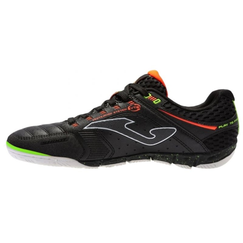 Pantofi de fotbal Joma Liga Indoor 2201 LIGW2201IN negru negru 1