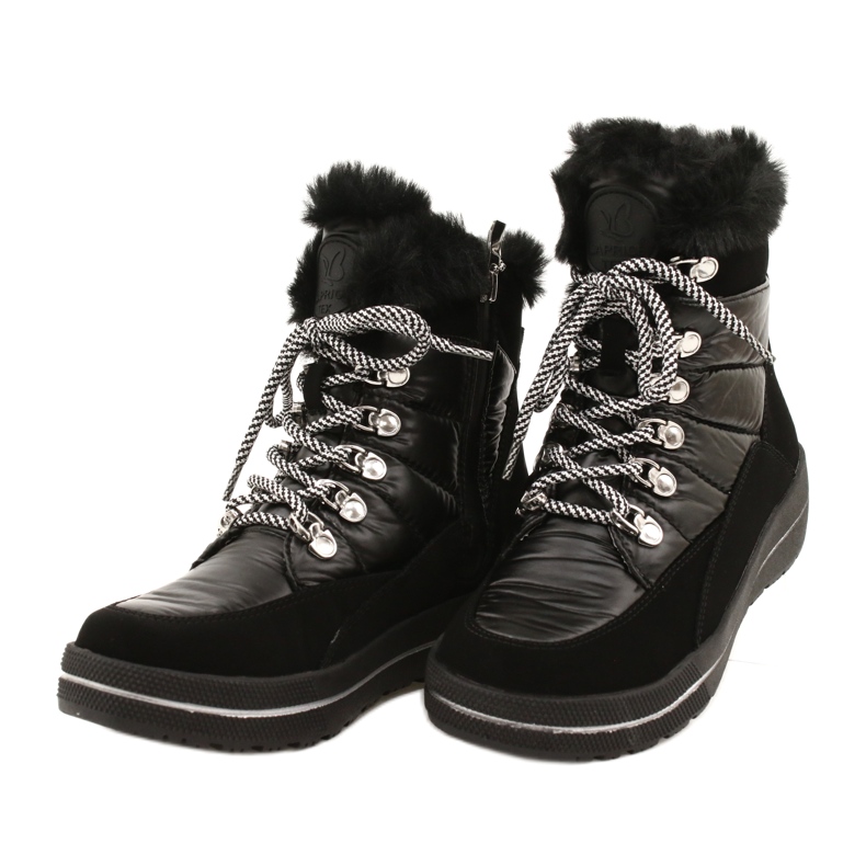 Cizme de zăpadă negre pentru femei Caprice, impermeabil 9-26240-29 019 negru 2 Cizme de zăpadă negre pentru femei Caprice, impermeabil 9-26240-29 019 negru 2