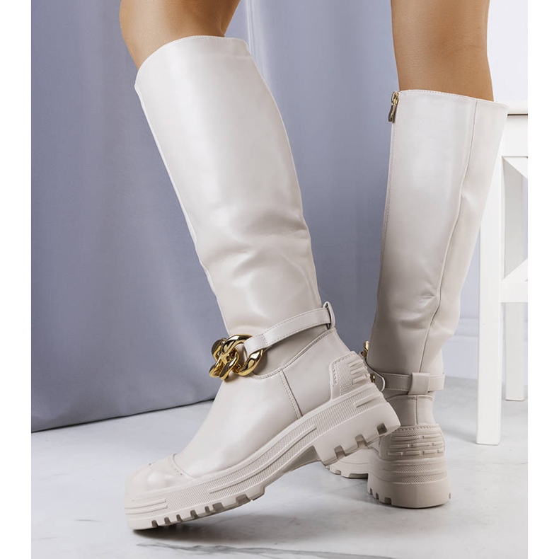 PA1 Cizme izolate bej Cerreto 1