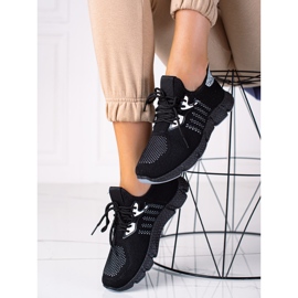 SHELOVET Pantofi sport ușori negru 1