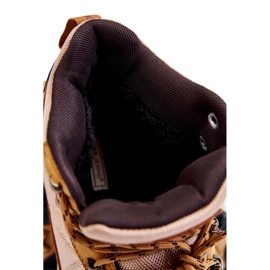 Pantofi de trekking calduri pentru bărbați Cross Jeans KK1R4020C Camel maro 1 Pantofi de trekking calduri pentru bărbați Cross Jeans KK1R4020C Camel maro 1