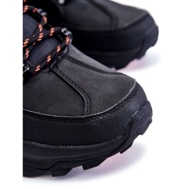 Cross Jeans Cizme de trekking calde pentru bărbați, blugi încrucișați KK1R4018C Negri negru 2 Cross Jeans Cizme de trekking calde pentru bărbați, blugi încrucișați KK1R4018C Negri negru 2