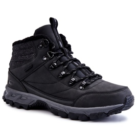 Cross Jeans Cizme calde pentru bărbați Pantofi de trekking Blugi încrucișați KK1R4022C Negru 1 Cross Jeans Cizme calde pentru bărbați Pantofi de trekking Blugi încrucișați KK1R4022C Negru 1