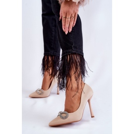 PS1 Stilettos Alyssa Bej Eleganti Cu Fundita 2 PS1 Stilettos Alyssa Bej Eleganti Cu Fundita 2