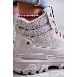 Cizme calde de damă Lee Cooper LCJ-22-01-1373 Gri 2