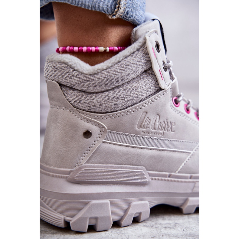 Cizme calde de damă Lee Cooper LCJ-22-01-1373 Gri 2