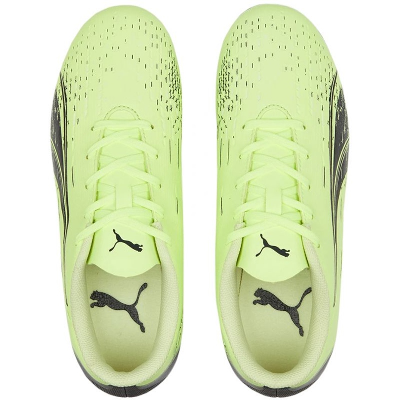 Pantofi de fotbal Puma Ultra Play FG / AG Jr 106923 01 verde verde 2