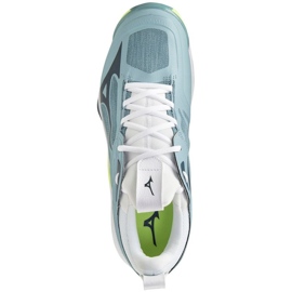 Pantofi Mizuno SS22 Wave Momentum 2 M V1GA211238 albastru albastru 2