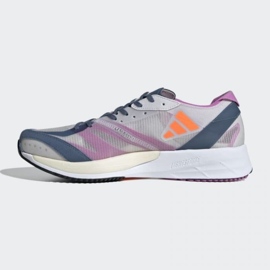 Pantofi Adidas Adizero Adios 7 M GX6647 alb violet portocale 1