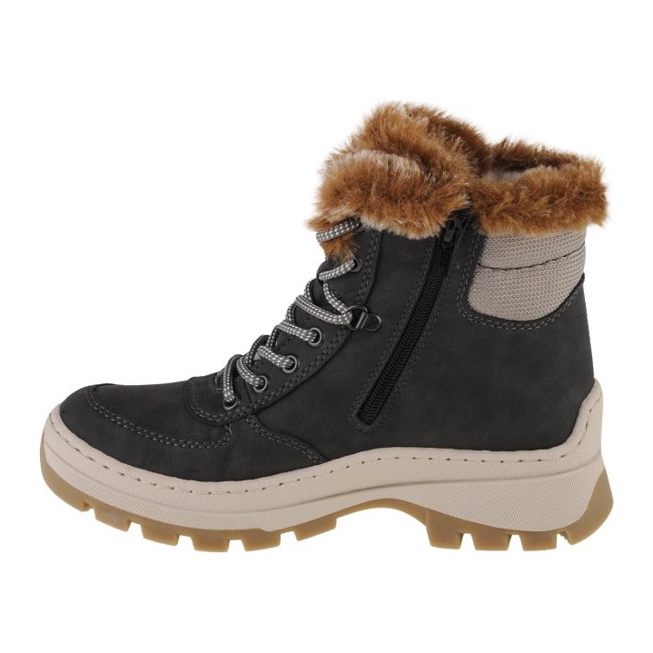 Cizme Rieker W X9335-45 negru 1