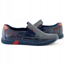 KOMODO Mocasini bărbați 912 bleumarin albastru 4
