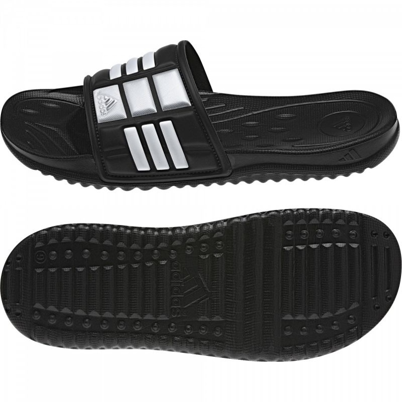 Adidas Mungo Qd M 012670 papuci negru argint 1