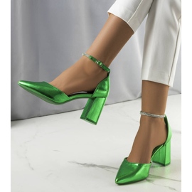 Pompe verzi cu zirconiu cubic Leighton verde 1