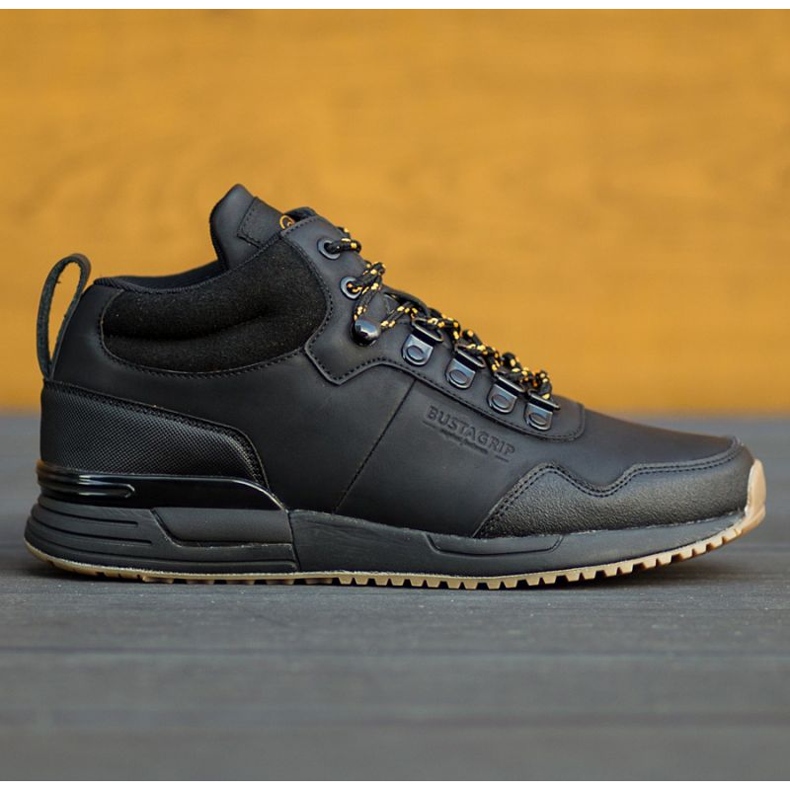 Cizme înalte din piele Jogger Pro Bustagrip M MRM6A negru 1