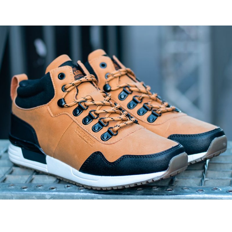 Cizme înalte din piele Jogger Pro Bustagrip M MRM6C maro 2 Cizme înalte din piele Jogger Pro Bustagrip M MRM6C maro 2