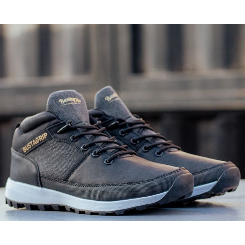 Pantofi adidași din piele Trax Bustagrip M MRM7A negru 2