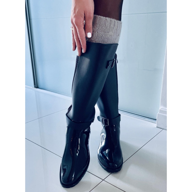 BM Split Black galoshs negru 1