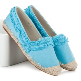 Vices Espadrile Albastre Cu Franjuri albastru 1