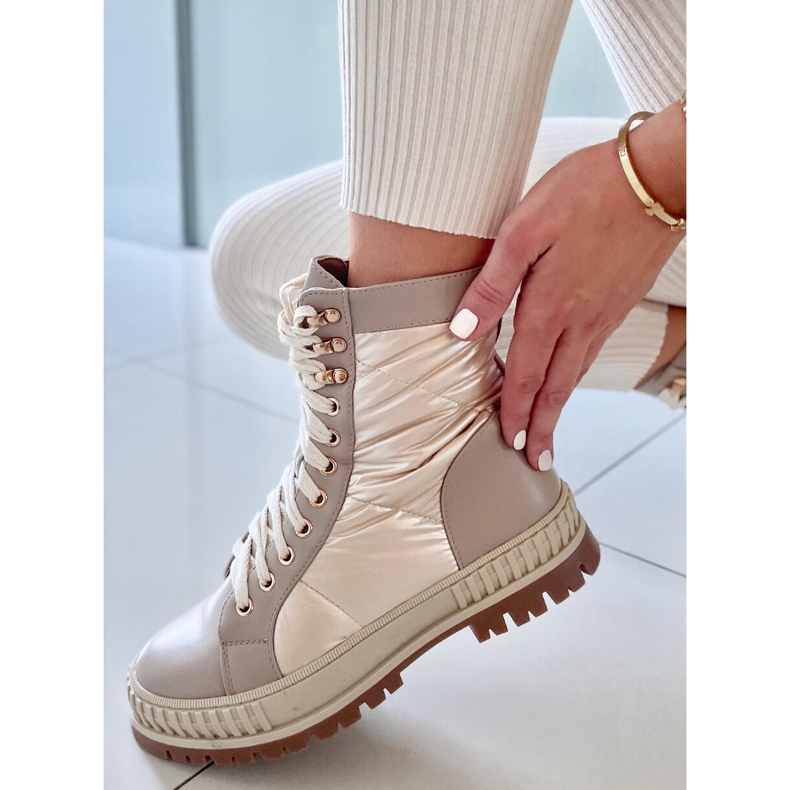 BM adidasi Aileen Beis cu siret bej 1