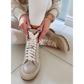 BM adidasi Aileen Beis cu siret bej 3