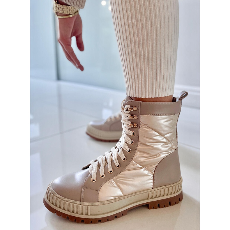 BM adidasi Aileen Beis cu siret bej 2