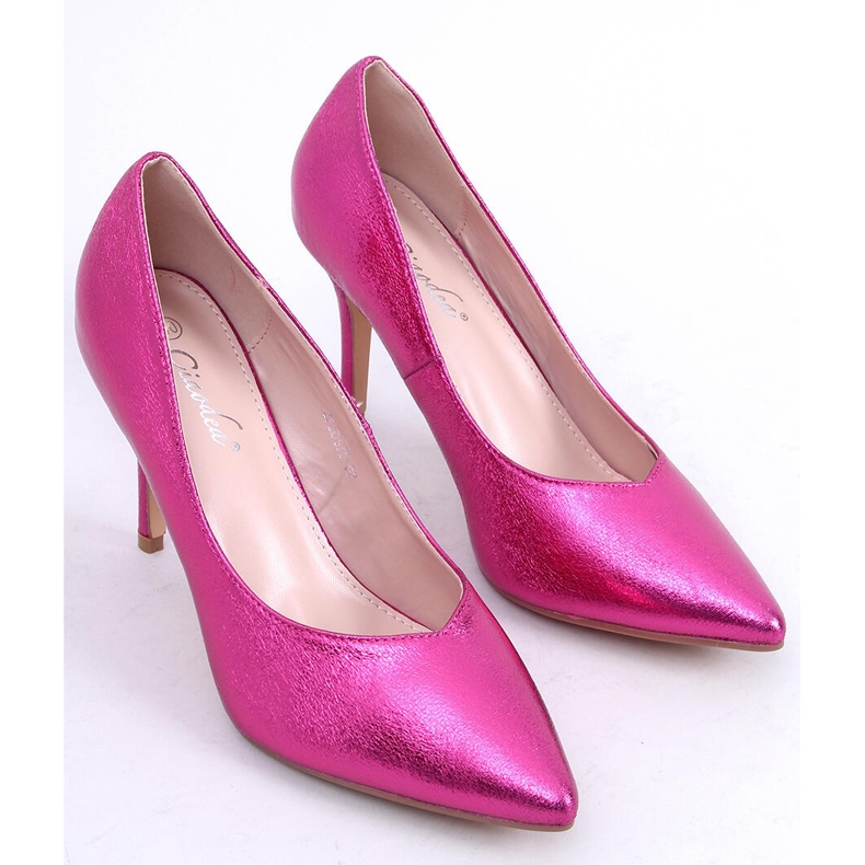 Stilote metalizate Claire Fushia roz 1