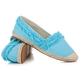 Vices Espadrile Albastre Cu Franjuri albastru 4