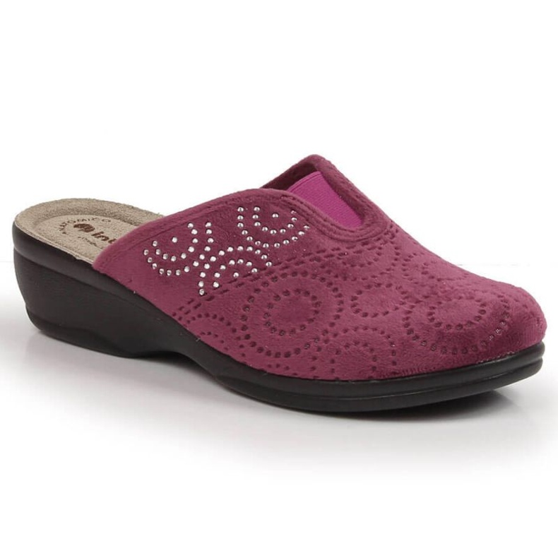 Papuci confortabili cu banda elastica Inblu ARC22 roșu 1