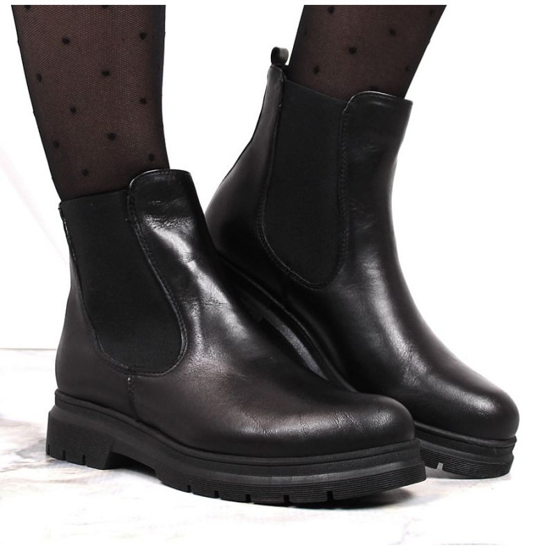 Dolomite Rage Pro Slip-Ons din piele Dolce Pietro W P94 negru 2