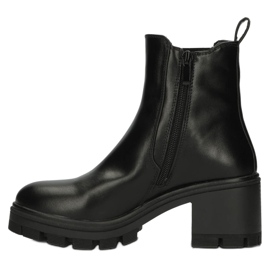 Cizme Jodhpur pe post izolate Filippo W PAW394 negru 1