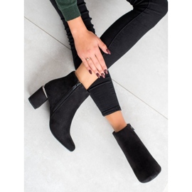 Goodin Cizme din piele de căprioară elegante negru 1 Goodin Cizme din piele de căprioară elegante negru 1