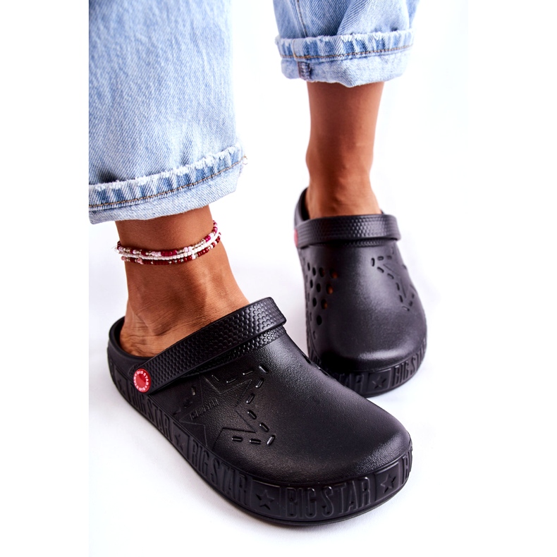 Papuci ușori de damă Kroks Big Star II275001 Negru 4