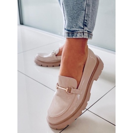 PA1 Mocasini Bridget Beige de dama bej 2