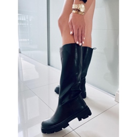 BM Cizme de călărie pentru femei Powell Black negru 1