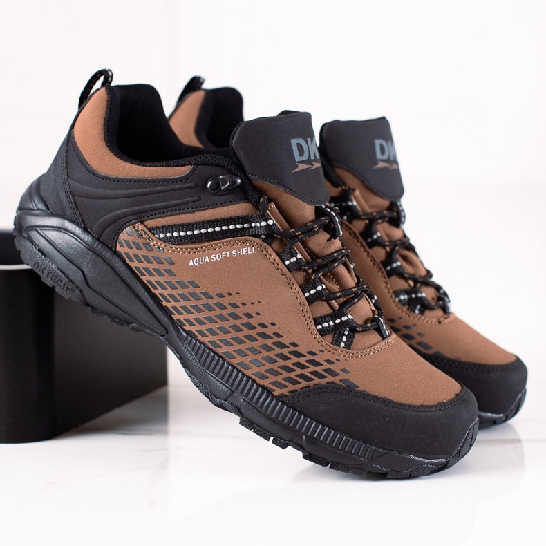 DK Pantofi de drumeție maro pentru bărbați 1 DK Pantofi de drumeție maro pentru bărbați 1