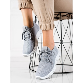 SHELOVET Adidași sport gri 1