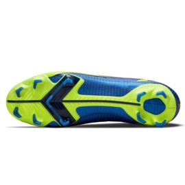 Pantofi de fotbal Nike Mercurial Vapor 14 Pro Fg M CU5693 574 albastru albastru și bleumarin 2
