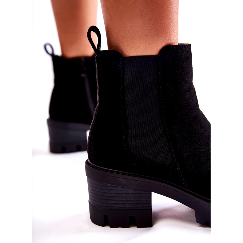 Seastar Cizme Izolatoare De Dama Cu Fermoar, Negru 4