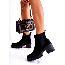 Seastar Cizme Izolatoare De Dama Cu Fermoar, Negru 3