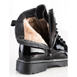 SHELOVET Cizme negre la modă negru 1