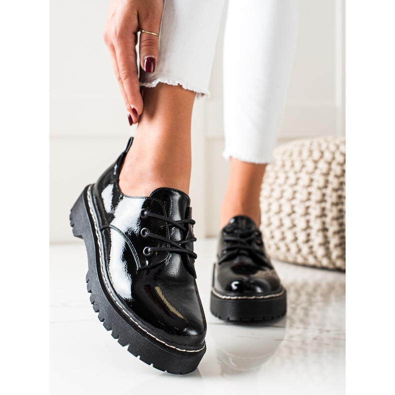 Pantofi negri VINCEZA negru 1