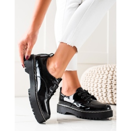 Pantofi negri VINCEZA negru 2