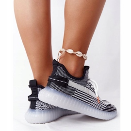 PA1 Încălțăminte sport pe o talpă de gel Freestyler negru alb 3