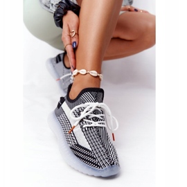 PA1 Încălțăminte sport pe o talpă de gel Freestyler negru alb 4