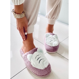 PA1 Papuci de damă Pearl Purple violet multicolor 2