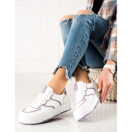 Weide Pantofi comozi casual alb 2