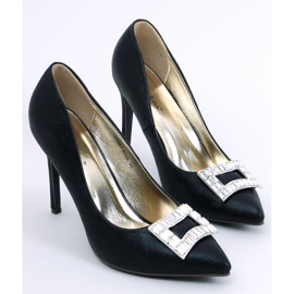 PA1 Tocuri de dama impodobite Deborah Black negru 1